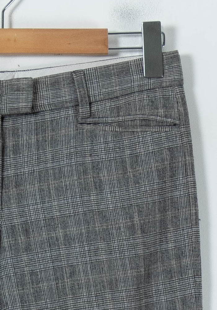 Pantalon Carreaux Gris - Taille S/36 de la marque Pablo | PARAD91806 - Vendu par Paradigme - Image 3