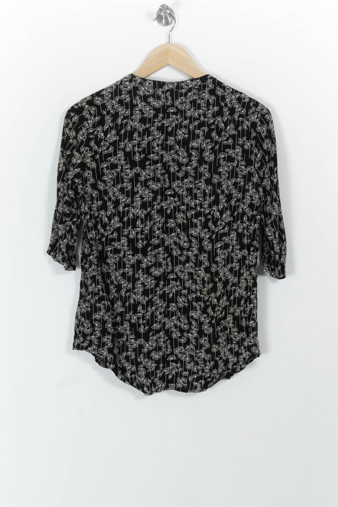 Blouse Noire et Blanche - Taille S/36 de la marque Sessùn | PARAD91808 - Vendu par Paradigme - Image 4
