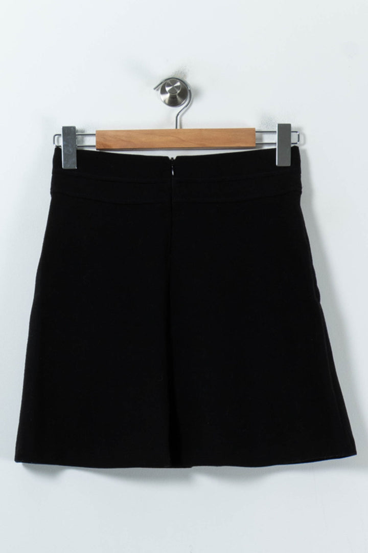 Jupe Courte Noire - Taille XS/34 de la marque Comptoir des Cotonniers | PARAD91809 - Vendu par Paradigme - Image 4