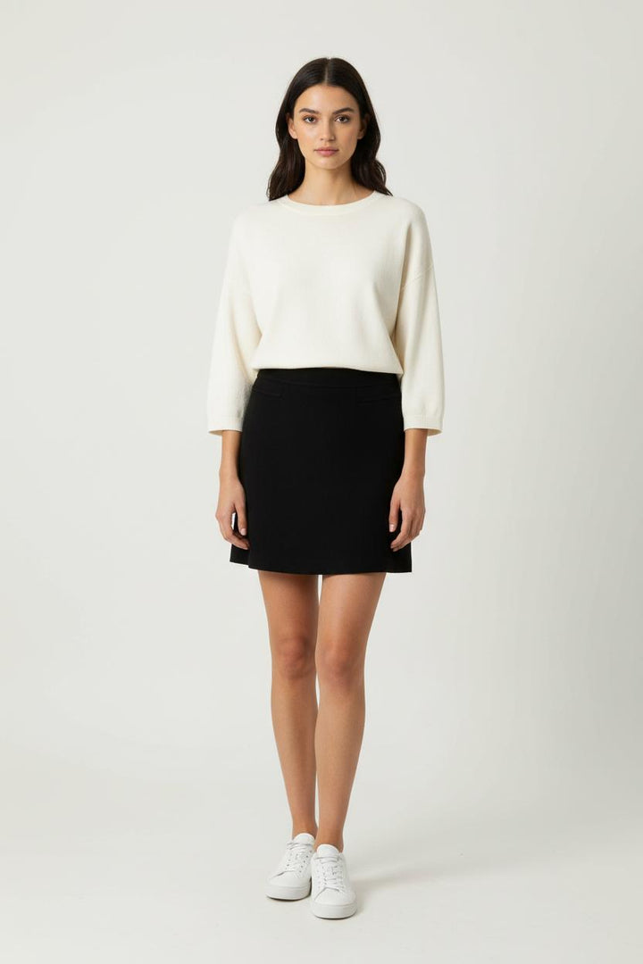 Jupe Courte Noire - Taille XS/34 de la marque Comptoir des Cotonniers | PARAD91809 - Vendu par Paradigme - Image 1