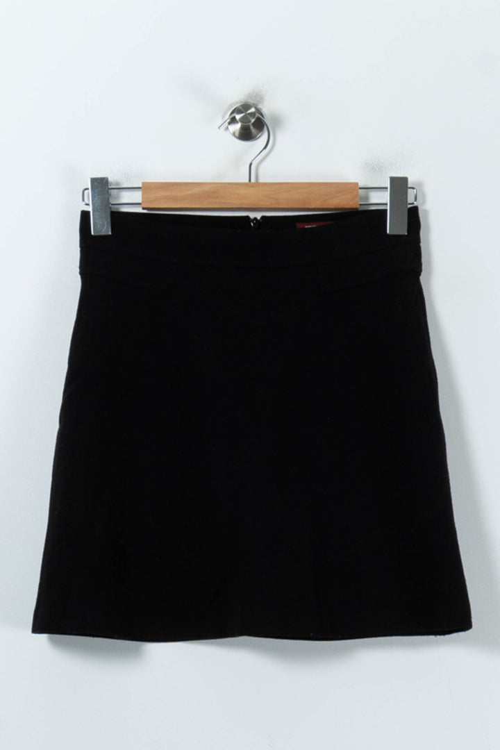 Jupe Courte Noire - Taille XS/34 de la marque Comptoir des Cotonniers | PARAD91809 - Vendu par Paradigme - Image 2