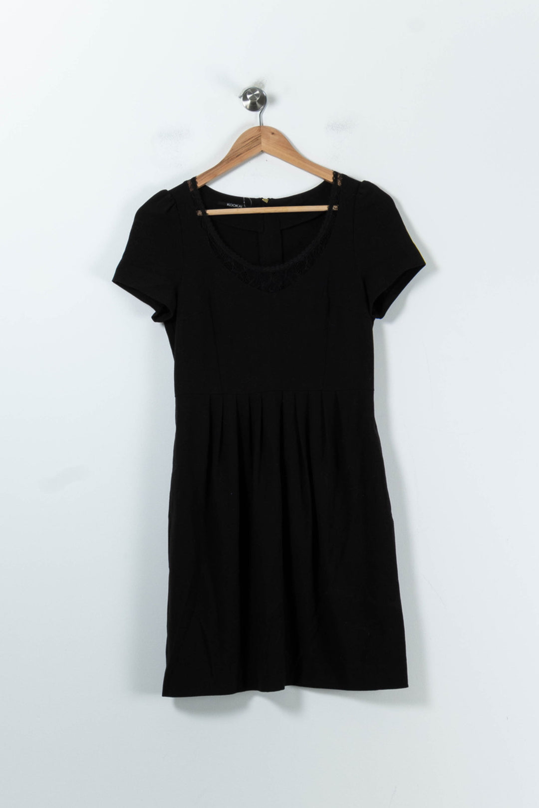 Robe Courte Noire - Taille S/36 de la marque Kookai | PARAD91810 - Vendu par Paradigme - Image 2