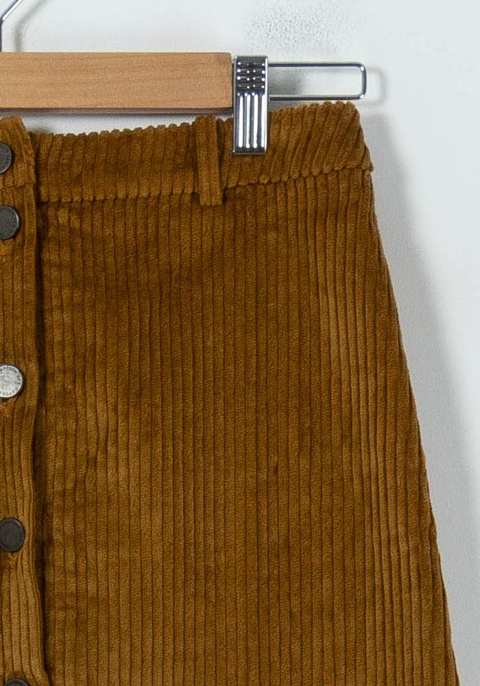 Jupe Courte Marron - Taille XS/34 de la marque Comptoir des Cotonniers | PARAD91814 - Vendu par Paradigme - Image 3