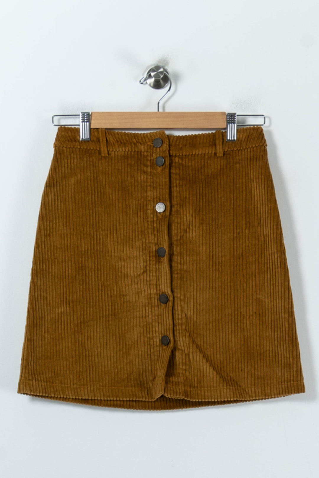Jupe Courte Marron - Taille XS/34 de la marque Comptoir des Cotonniers | PARAD91814 - Vendu par Paradigme - Image 2