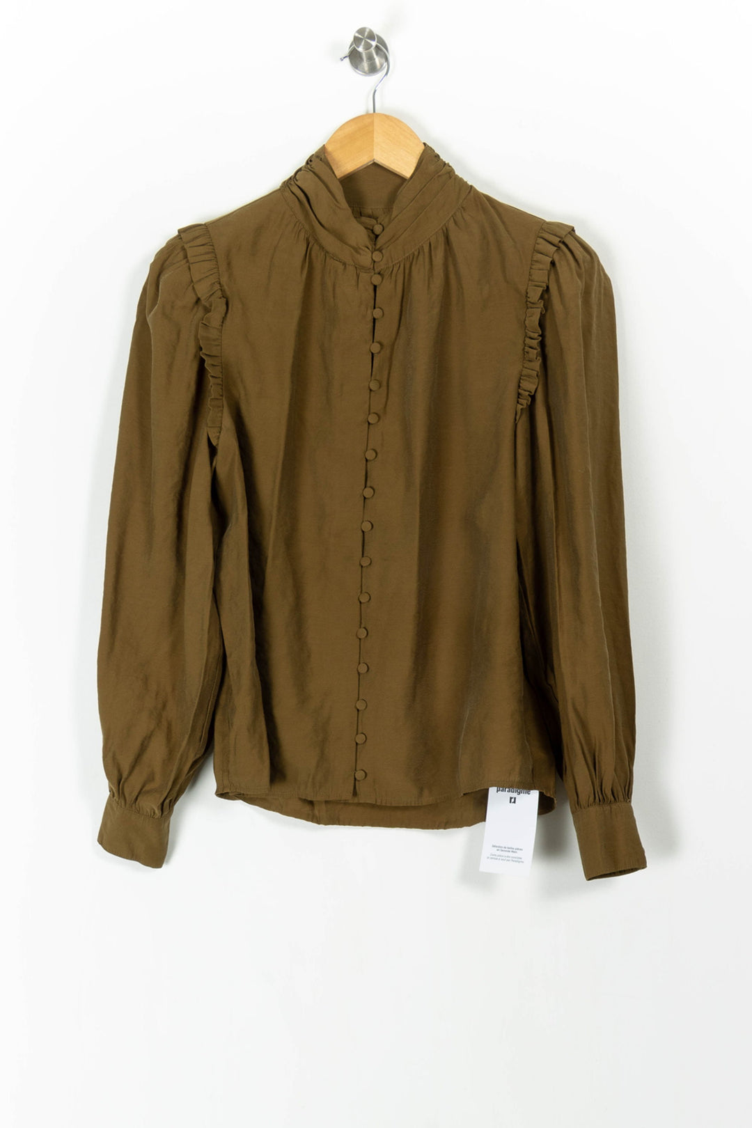 Blouse Verte - Taille S/36 de la marque Maison Stella & Suzie | PARAD91819 - Vendu par Paradigme - Image 2