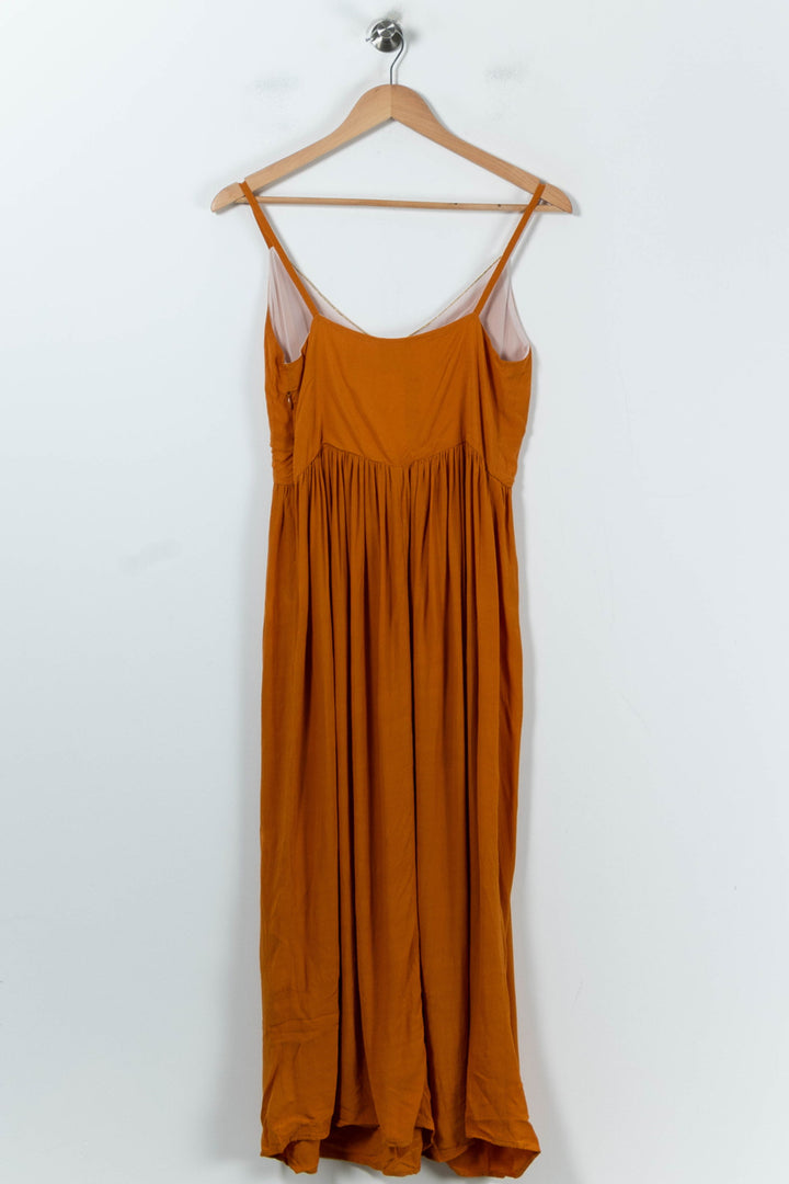 Robe Longue Orange - Taille S/36 de la marque Pablo | PARAD91820 - Vendu par Paradigme - Image 4
