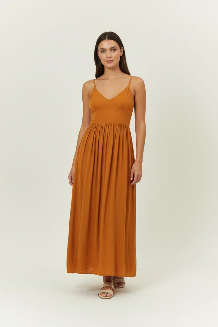 Robe Longue Orange - Taille S/36 de la marque Pablo | PARAD91820 - Vendu par Paradigme - Image 1