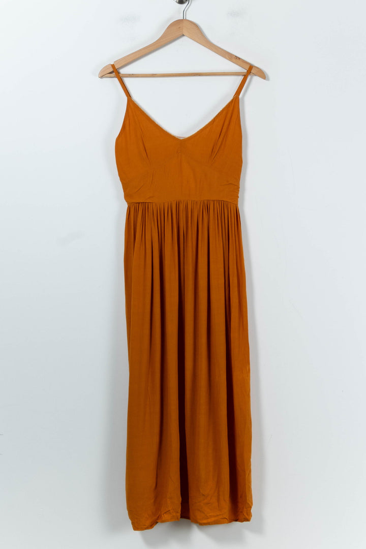Robe Longue Orange - Taille S/36 de la marque Pablo | PARAD91820 - Vendu par Paradigme - Image 2