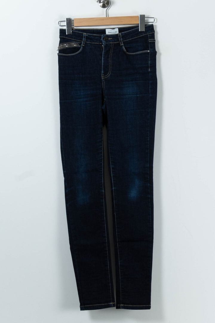 Jean Skinny Bleu - Taille S/36 de la marque Maison 123 | PARAD91831 - Vendu par Paradigme - Image 2
