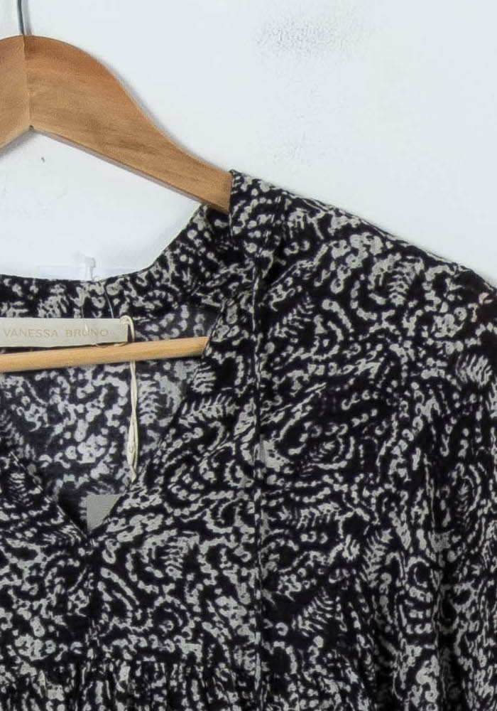 Blouse Noire et Blanche - Taille S/36 de la marque Vanessa Bruno | PARAD91839 - Vendu par Paradigme - Image 3