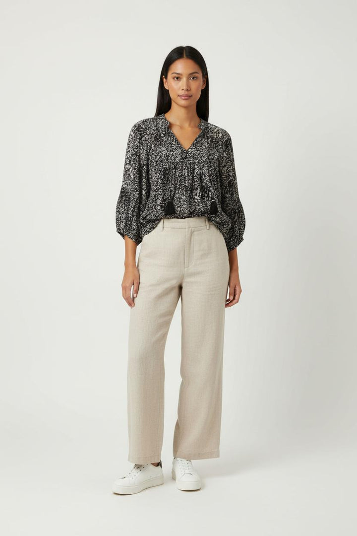 Blouse Noire et Blanche - Taille S/36 de la marque Vanessa Bruno | PARAD91839 - Vendu par Paradigme - Image 1