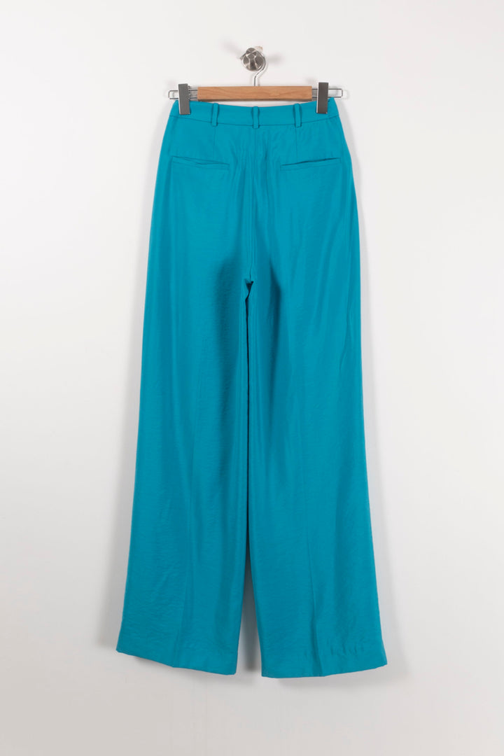 Pantalon Large Bleu - Taille XS/34 de la marque ba&sh | PARAD91842 - Vendu par Paradigme - Image 4