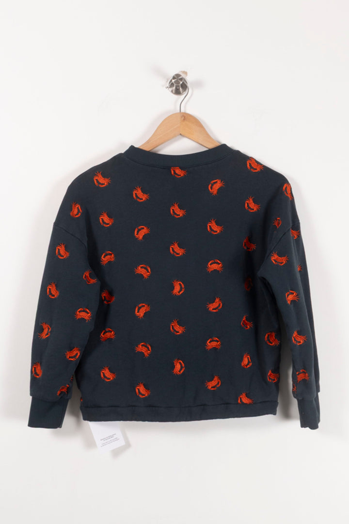 Sweat Bleu Marine et Rouge - Taille XS/34 de la marque Marie Sixtine | PARAD91843 - Vendu par Paradigme - Image 4