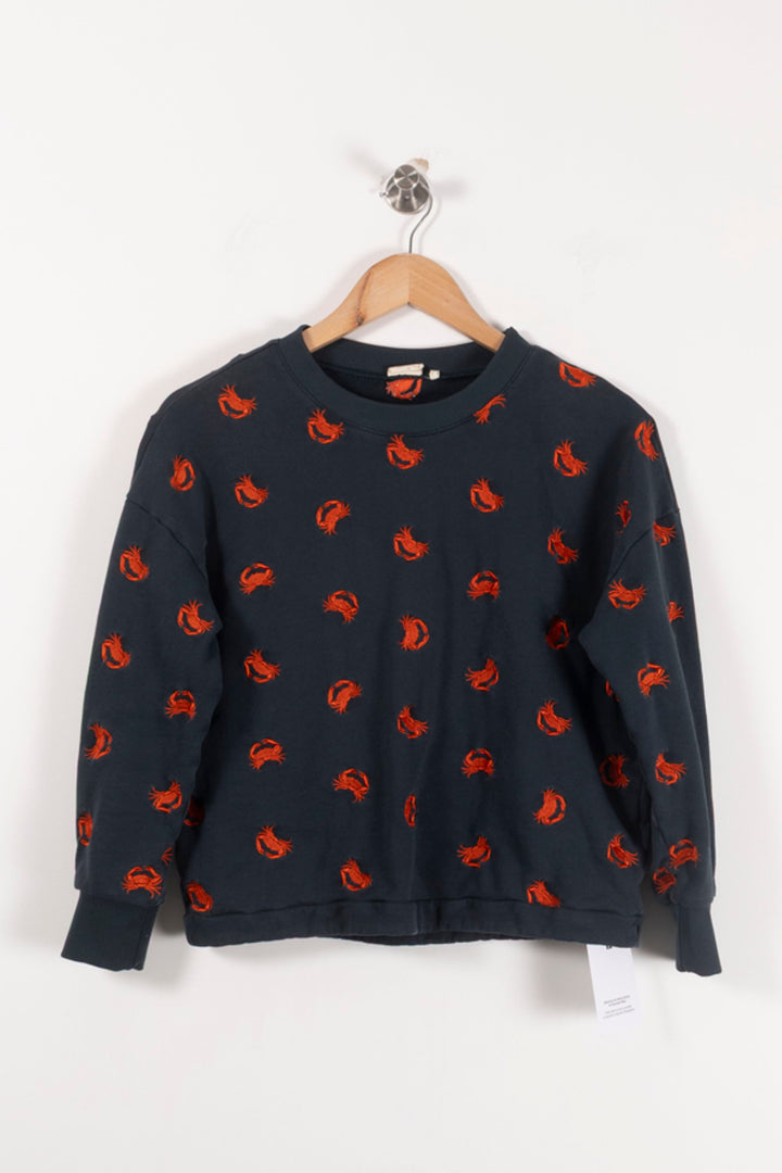 Sweat Bleu Marine et Rouge - Taille XS/34 de la marque Marie Sixtine | PARAD91843 - Vendu par Paradigme - Image 2
