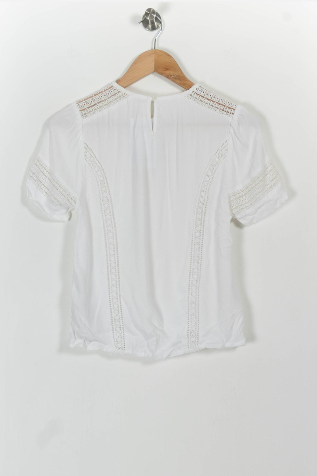 Blouse Blanche - Taille XS/34 de la marque Maje | PARAD91844 - Vendu par Paradigme - Image 4
