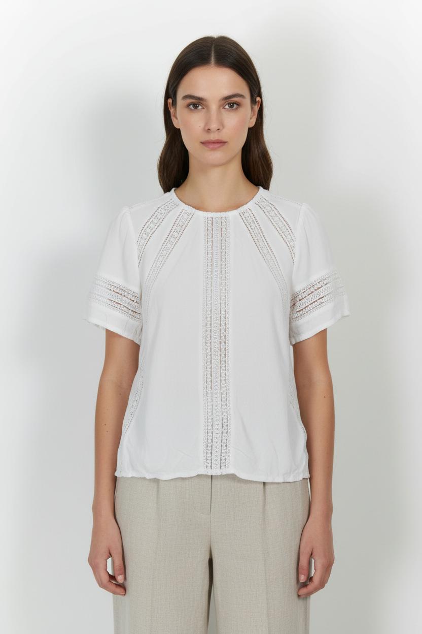 Blouse Blanche - Taille XS/34 de la marque Maje | PARAD91844 - Vendu par Paradigme - Image 1