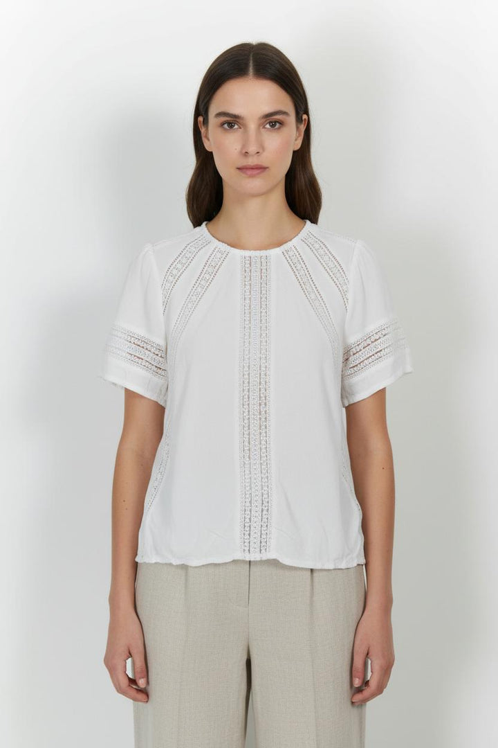 Blouse Blanche - Taille XS/34 de la marque Maje | PARAD91844 - Vendu par Paradigme - Image 1