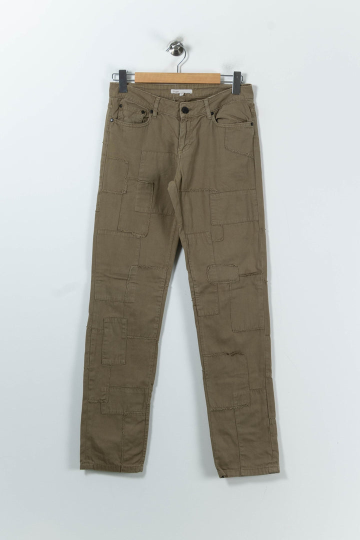 Pantalon Vert - Taille M/38 de la marque Maje | PARAD91846 - Vendu par Paradigme - Image 2