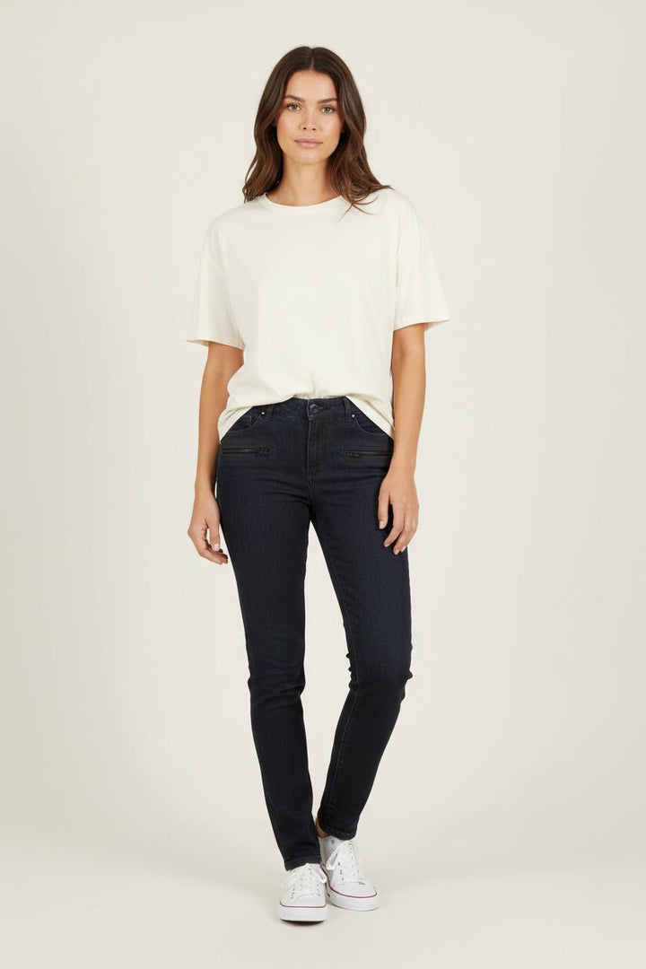 Jean Slim Bleu - Taille S/36 de la marque I.Code | PARAD91849 - Vendu par Paradigme - Image 1
