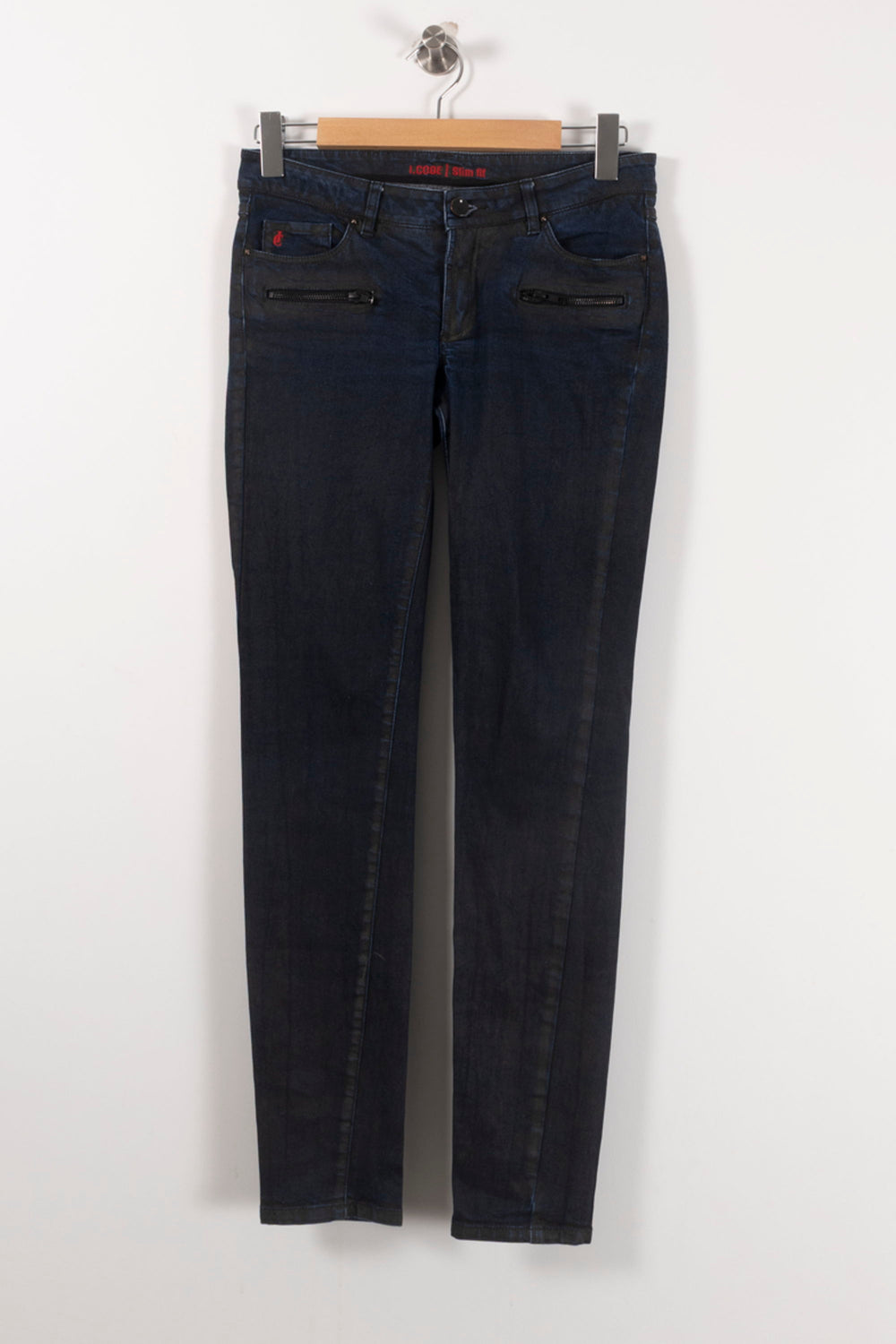 Jean Slim Bleu - Taille S/36 de la marque I.Code | PARAD91849 - Vendu par Paradigme - Image 2