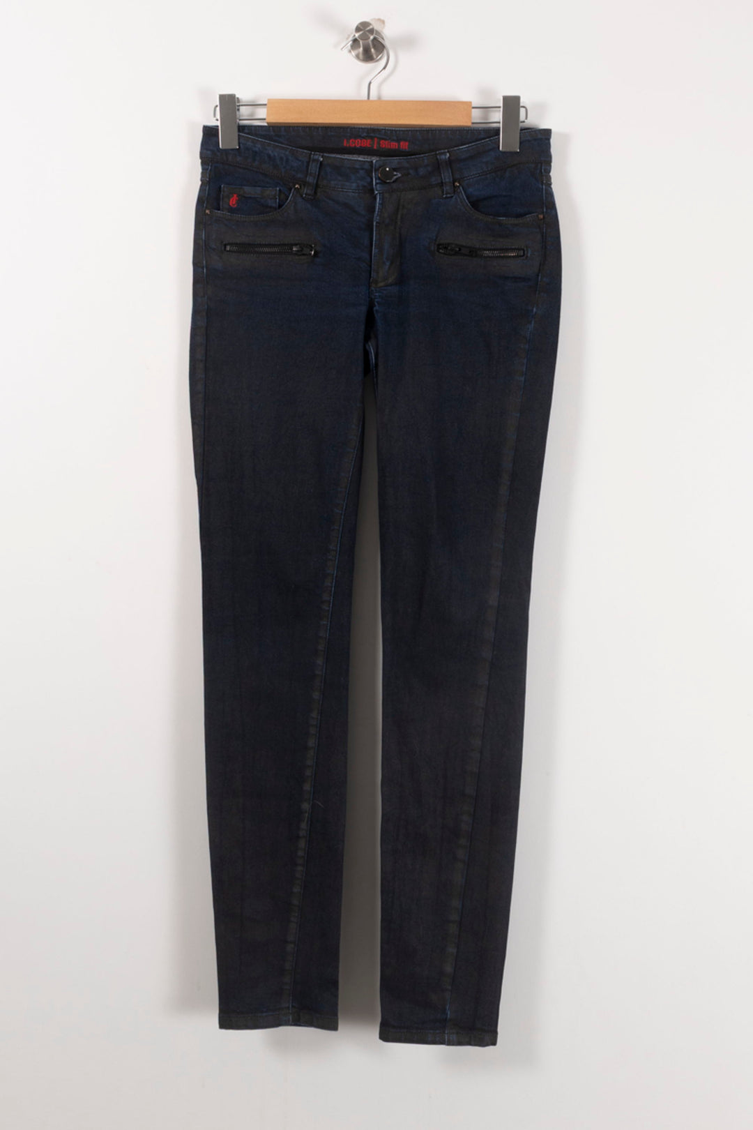Jean Slim Bleu - Taille S/36 de la marque I.Code | PARAD91849 - Vendu par Paradigme - Image 2