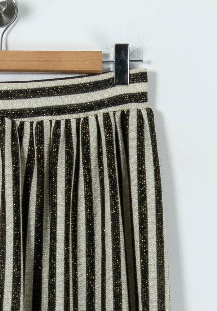 Jupe Longue Beige et Noire - Taille S/36 de la marque La Fée Maraboutée | PARAD91857 - Vendu par Paradigme - Image 3