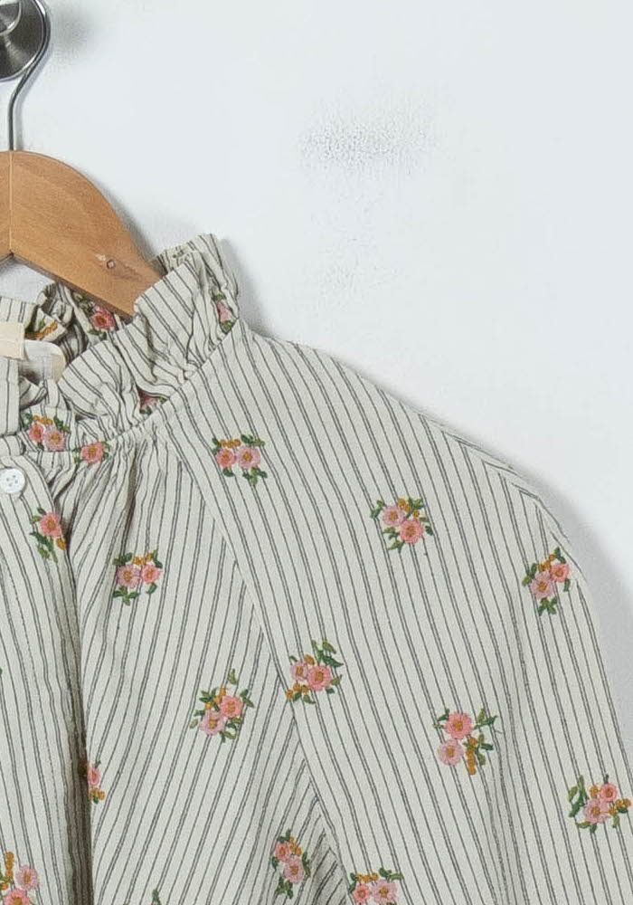 Blouse Beige et Rose - Taille XL/42 de la marque Sézane | PARAD91860 - Vendu par Paradigme - Image 3