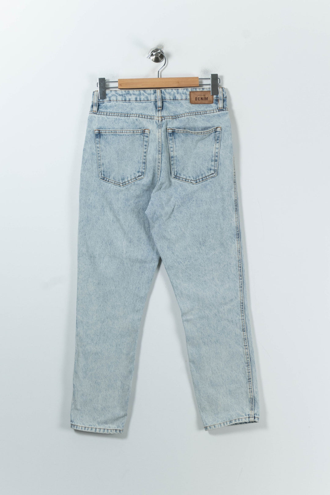 Jean Délavé Bleu - Taille L/40 de la marque Sézane | PARAD91861 - Vendu par Paradigme - Image 4
