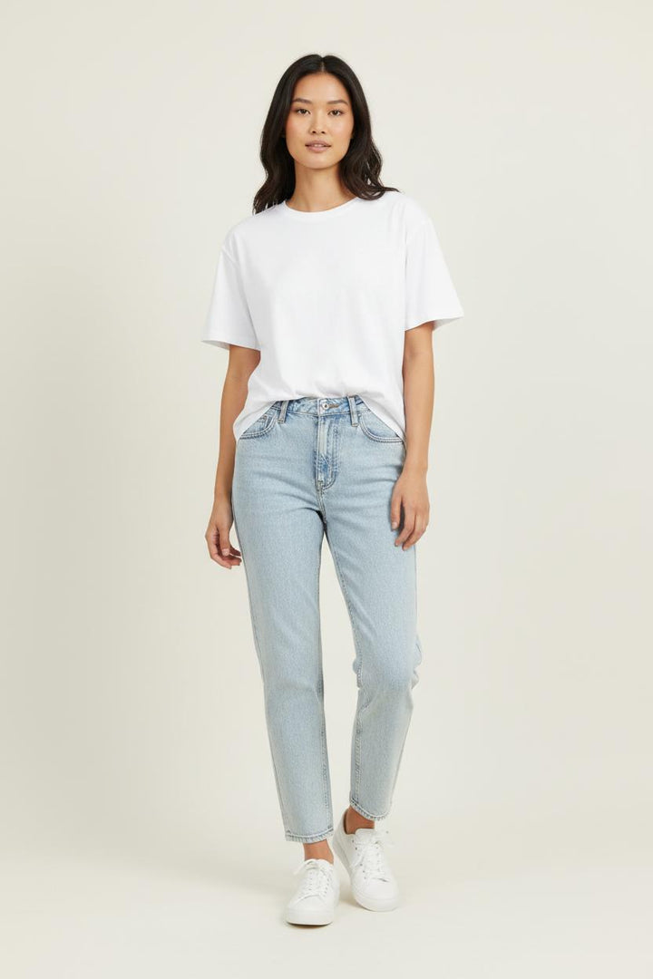 Jean Délavé Bleu - Taille L/40 de la marque Sézane | PARAD91861 - Vendu par Paradigme - Image 1