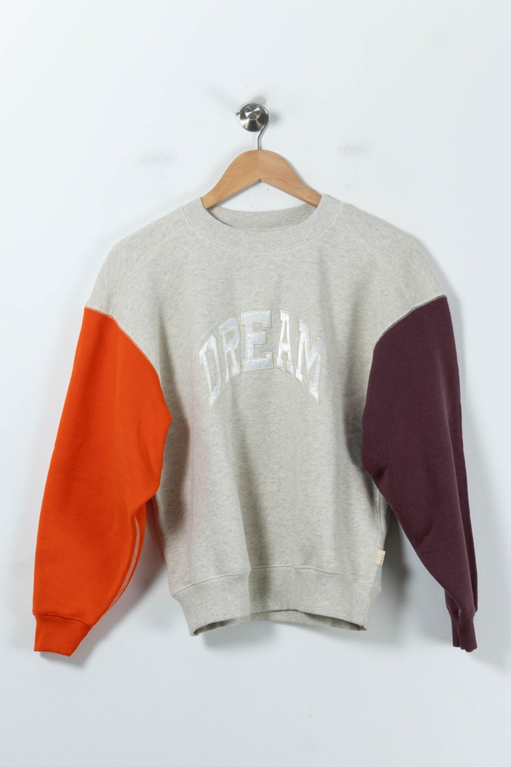 Sweat Gris Orange et Bordeaux - Taille M/38 de la marque Bellerose | PARAD91863 - Vendu par Paradigme - Image 2