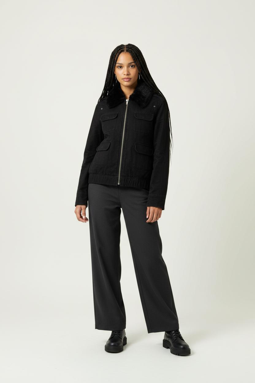 Blouson Noir - Taille S/36 de la marque Zadig&Voltaire | PARAD91865 - Vendu par Paradigme - Image 1