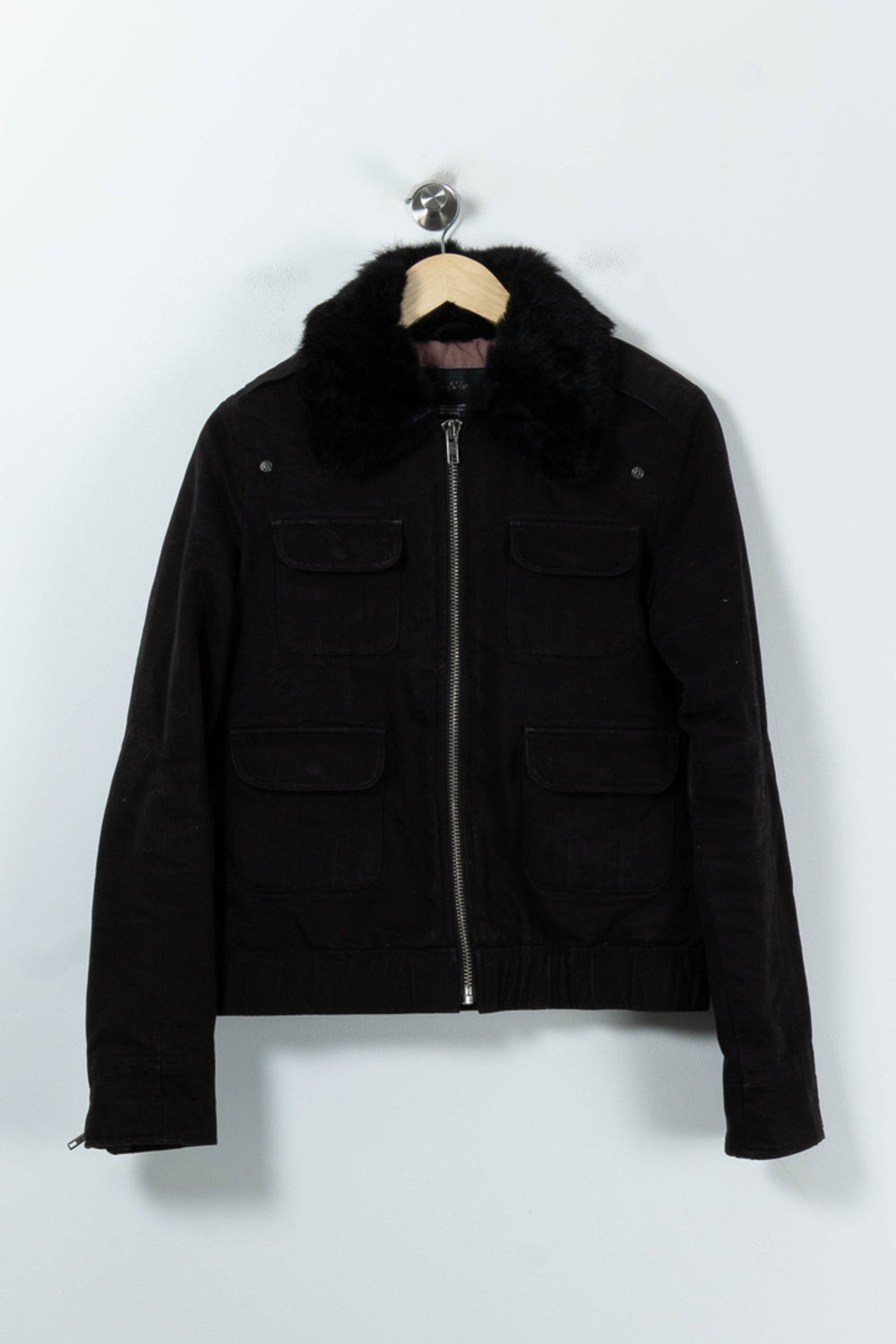 Blouson Noir - Taille S/36 de la marque Zadig&Voltaire | PARAD91865 - Vendu par Paradigme - Image 2