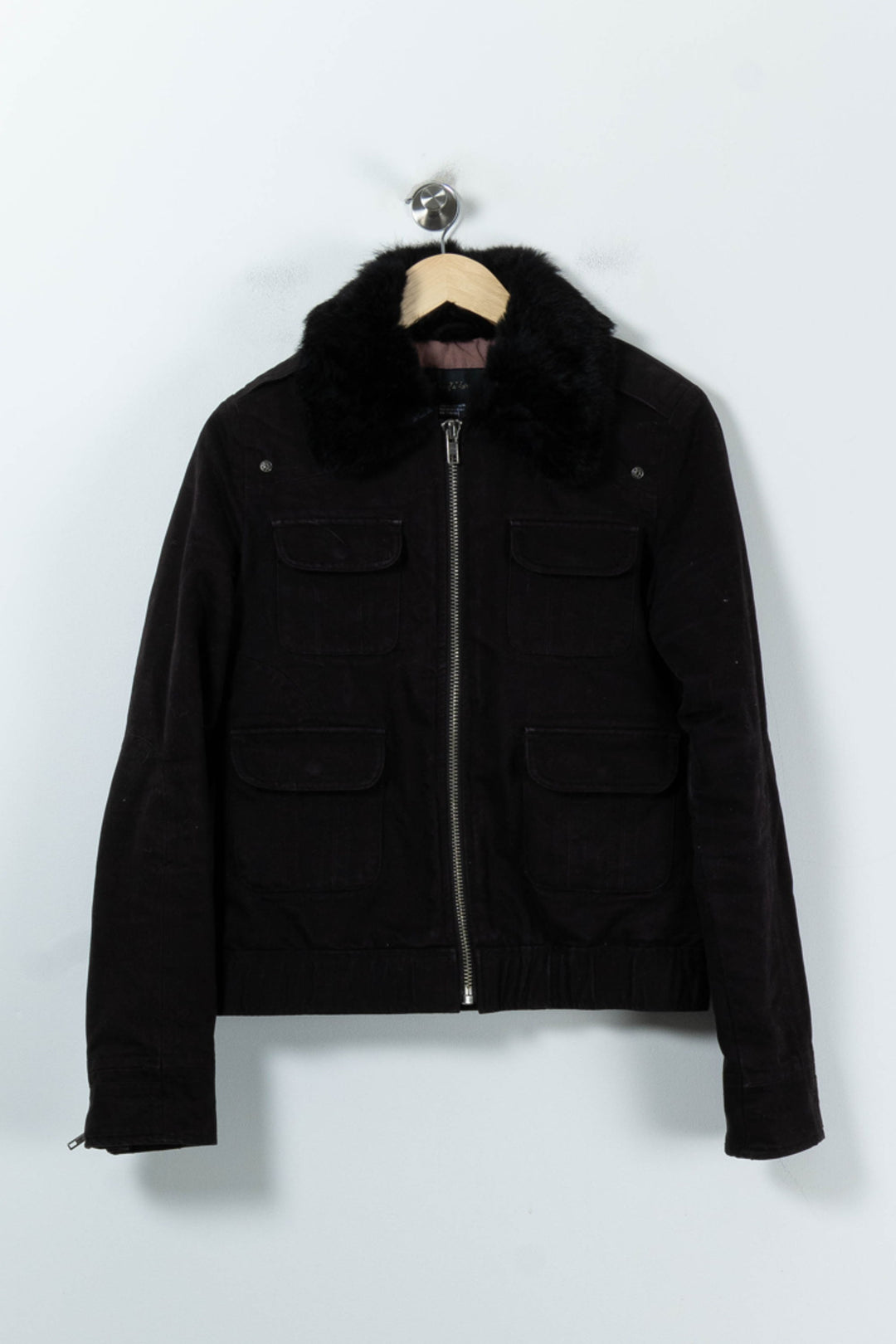 Blouson Noir - Taille S/36 de la marque Zadig&Voltaire | PARAD91865 - Vendu par Paradigme - Image 2