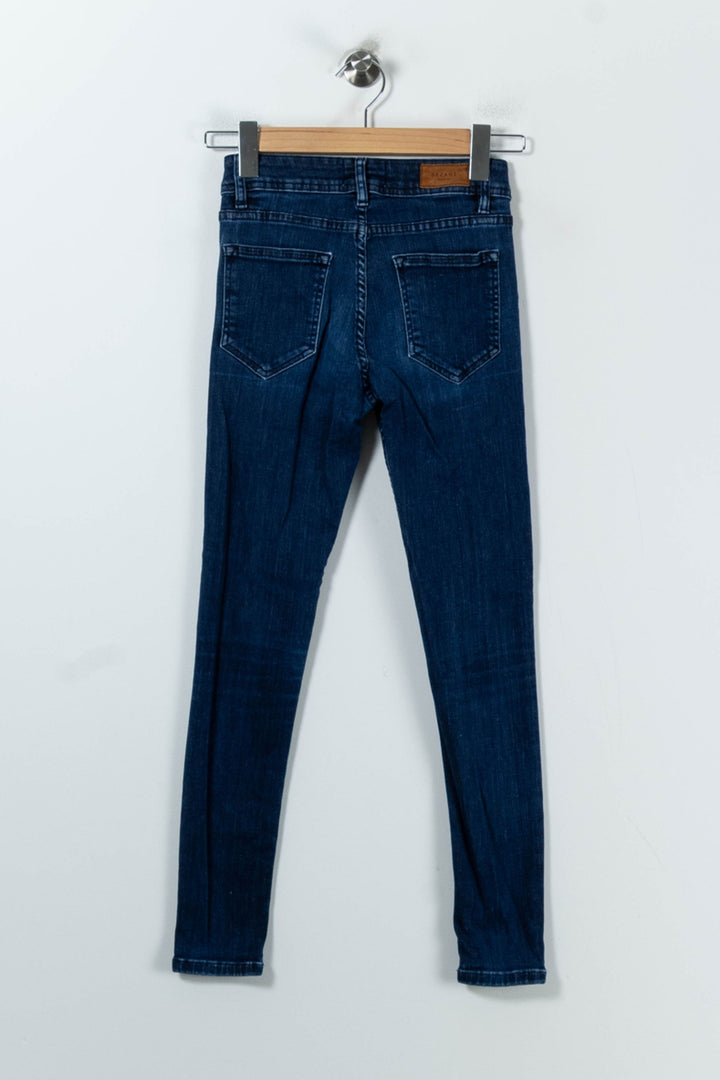 Jean Skinny Bleu - Taille XS/34 de la marque Sézane | PARAD91868 - Vendu par Paradigme - Image 4
