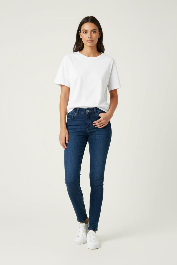 Jean Skinny Bleu - Taille XS/34 de la marque Sézane | PARAD91868 - Vendu par Paradigme - Image 1