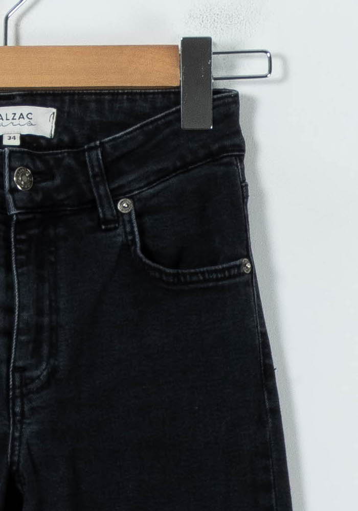 Jean Skinny Noir - Taille XS/34 de la marque Balzac Paris | PARAD91869 - Vendu par Paradigme - Image 3