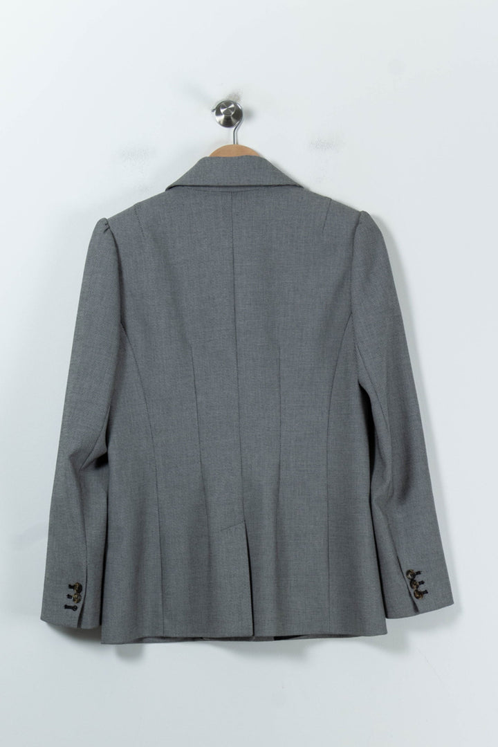 Veste Grise - Taille S/36 de la marque Tara Jarmon | PARAD91875 - Vendu par Paradigme - Image 4