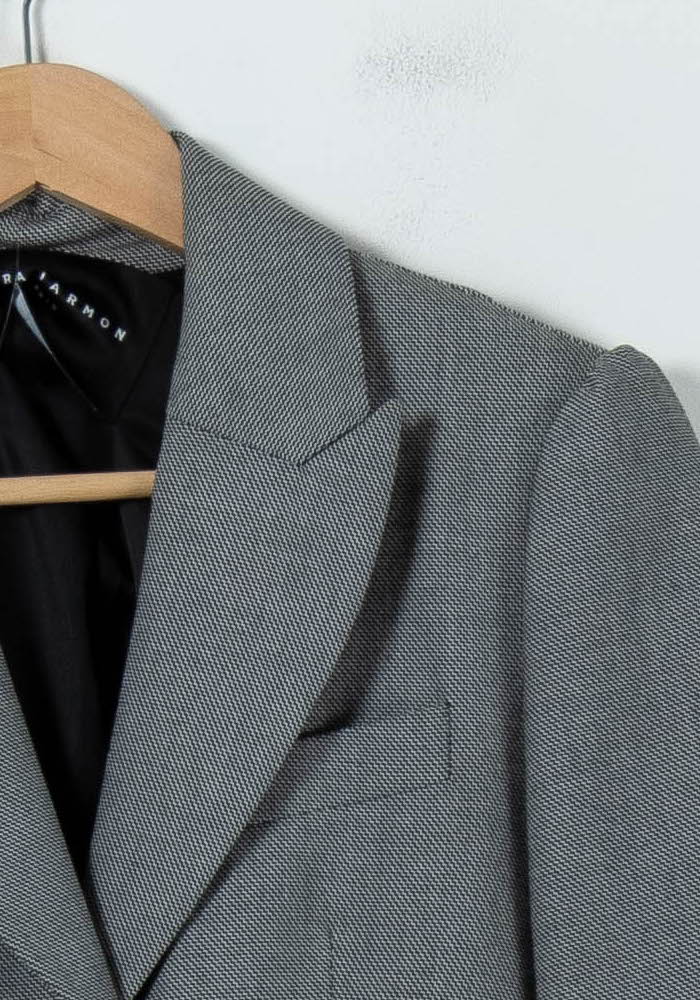 Veste Grise - Taille S/36 de la marque Tara Jarmon | PARAD91875 - Vendu par Paradigme - Image 3