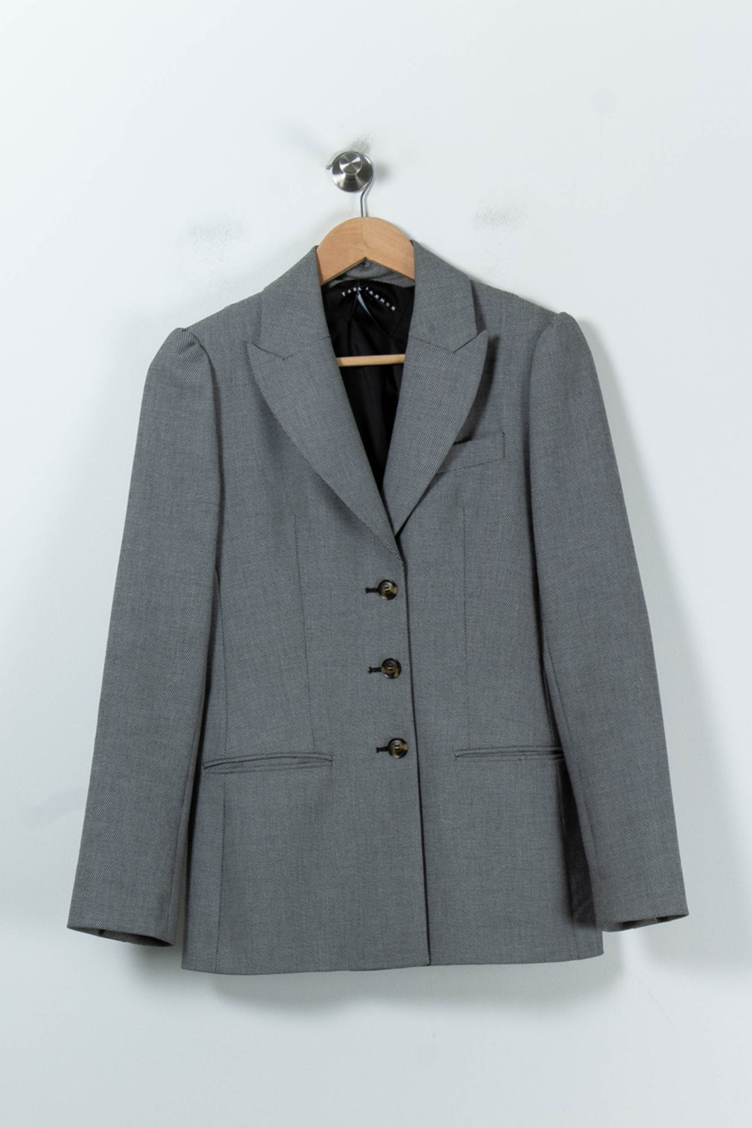 Veste Grise - Taille S/36 de la marque Tara Jarmon | PARAD91875 - Vendu par Paradigme - Image 2