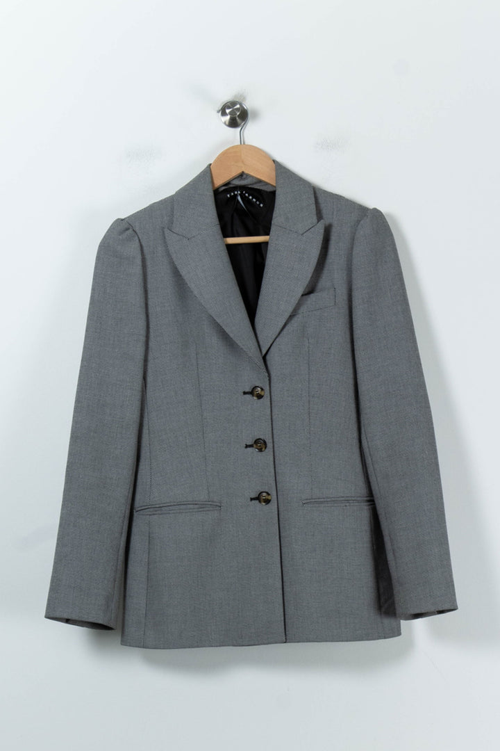 Veste Grise - Taille S/36 de la marque Tara Jarmon | PARAD91875 - Vendu par Paradigme - Image 2