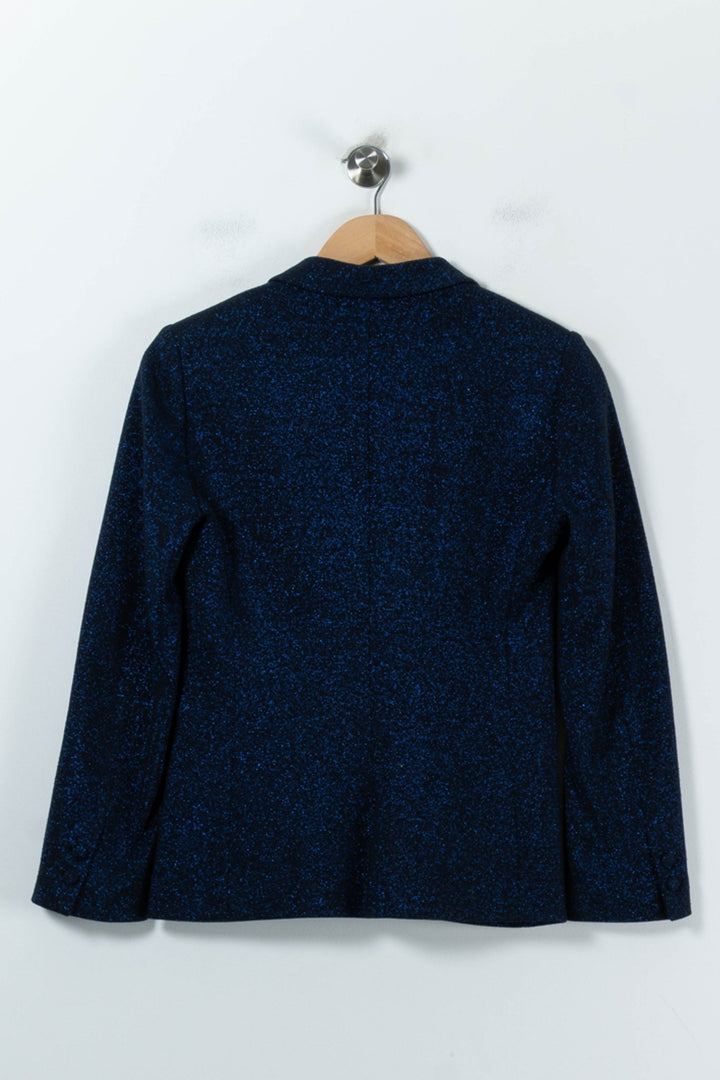 Blazer Bleu - Taille S/36 de la marque Claudie Pierlot | PARAD91878 - Vendu par Paradigme - Image 4
