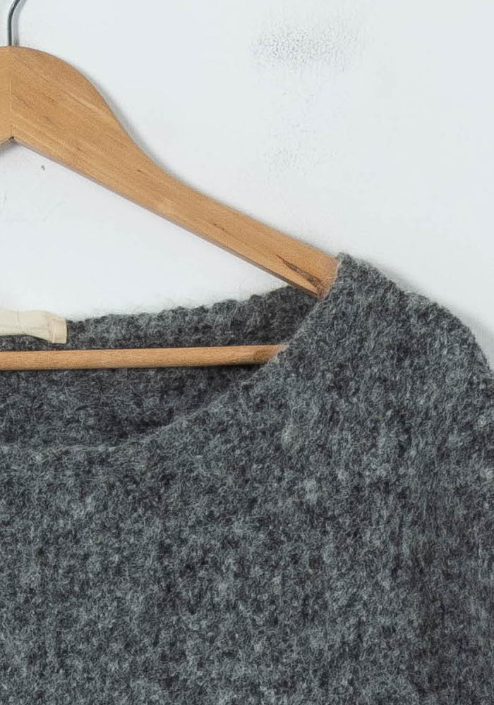Pull Gris - Taille S/36 de la marque American Vintage | PARAD91882 - Vendu par Paradigme - Image 3