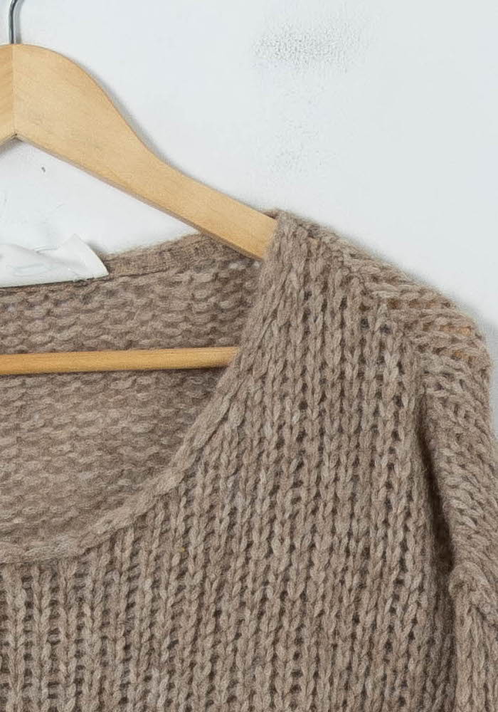 Pull Beige - Taille S/36 de la marque American Vintage | PARAD91884 - Vendu par Paradigme - Image 3