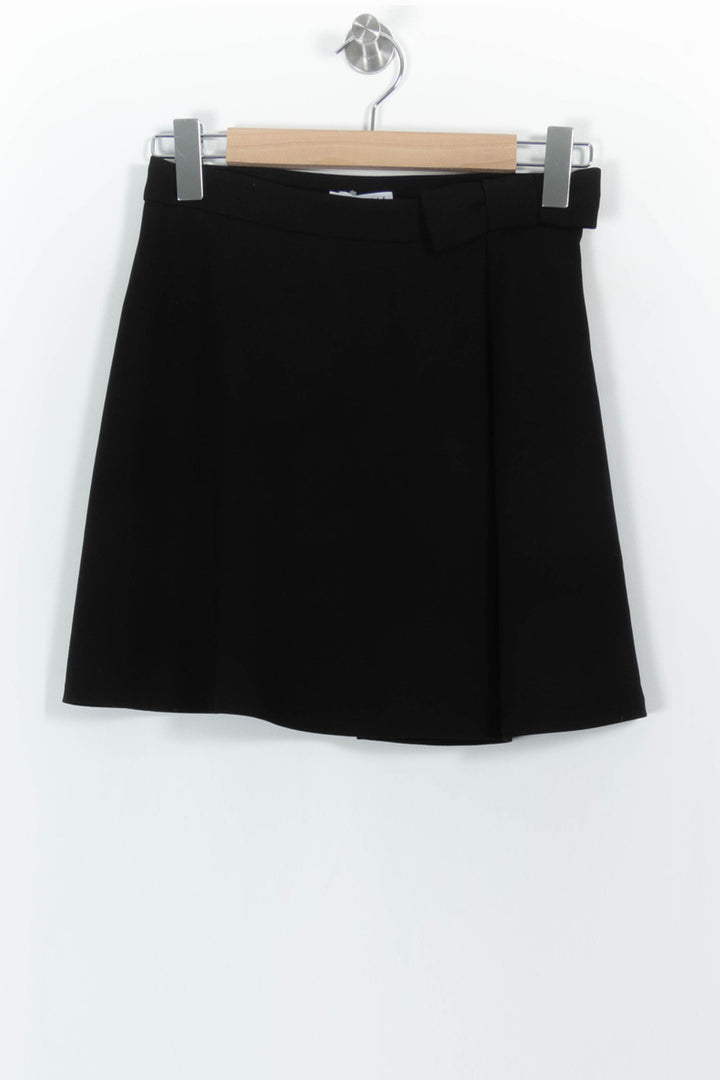 Jupe Courte Noire - Taille S/36 de la marque Claudie Pierlot | PARAD91887 - Vendu par Paradigme - Image 2