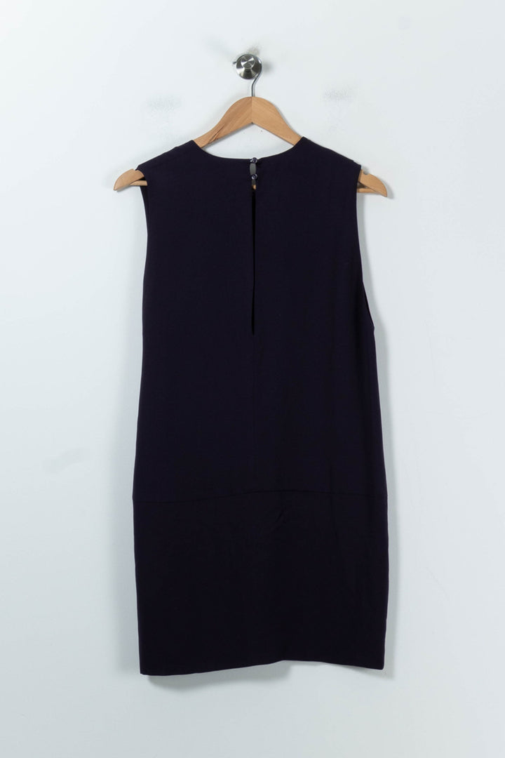 Robe Drapée Violette - Taille M/38 de la marque IRO | PARAD91893 - Vendu par Paradigme - Image 4