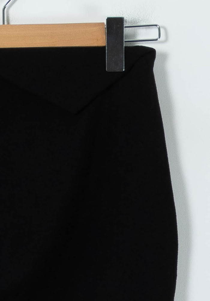 Jupe Drapée Noire - Taille M/38 de la marque IRO | PARAD91894 - Vendu par Paradigme - Image 3