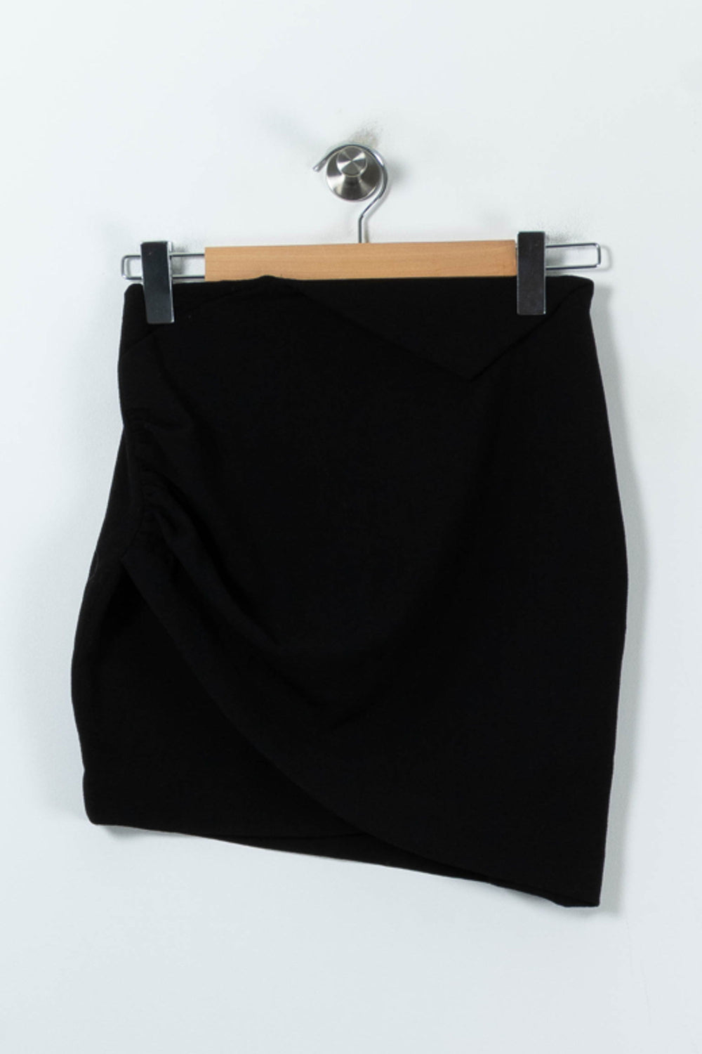 Jupe Drapée Noire - Taille M/38 de la marque IRO | PARAD91894 - Vendu par Paradigme - Image 2
