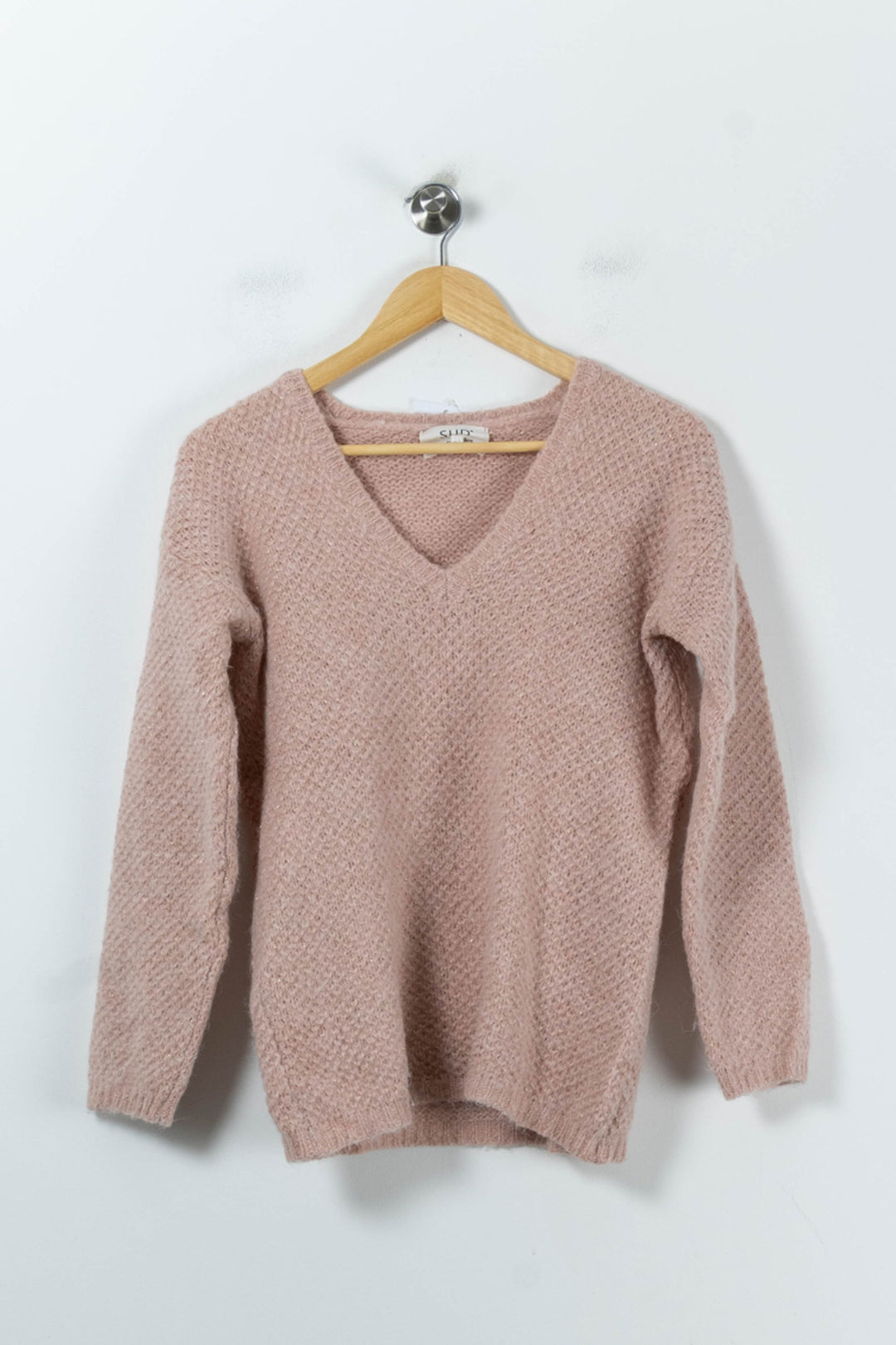 Pull Rose - Taille S/36 de la marque Sud express | PARAD91897 - Vendu par Paradigme - Image 2