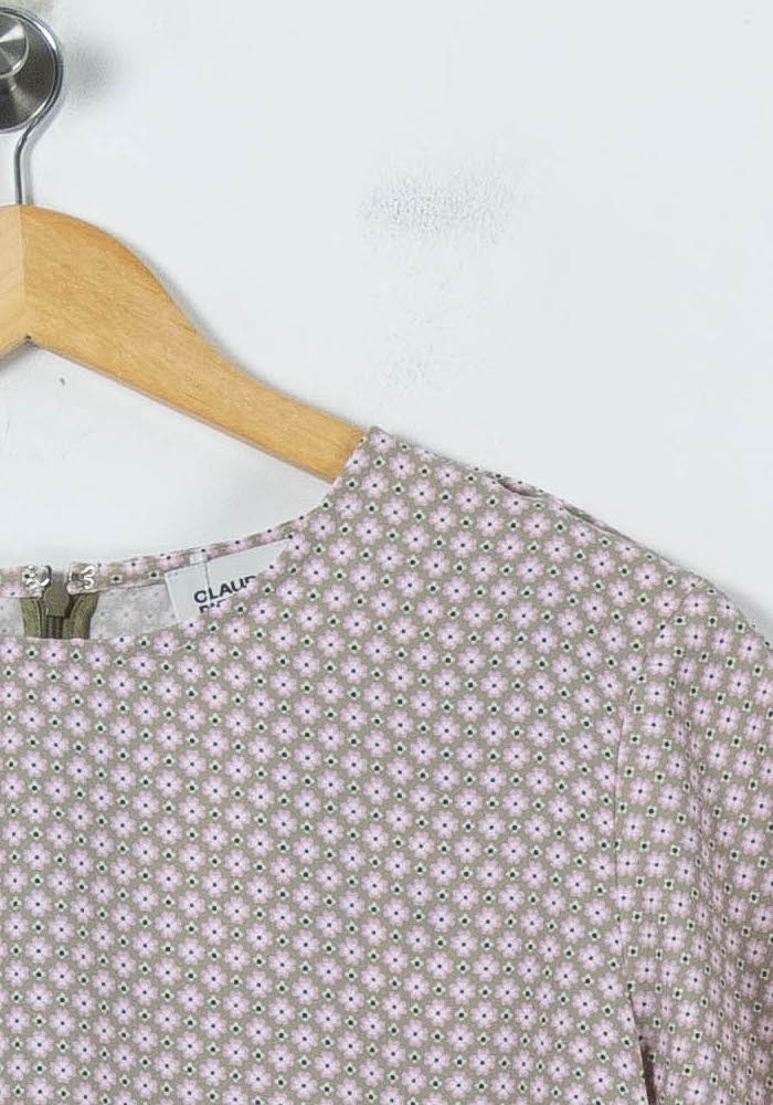 Robe Droite Rose - Taille L/40 de la marque Claudie Pierlot | PARAD91916 - Vendu par Paradigme - Image 3