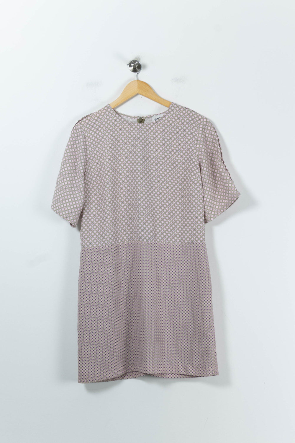 Robe Droite Rose - Taille L/40 de la marque Claudie Pierlot | PARAD91916 - Vendu par Paradigme - Image 2